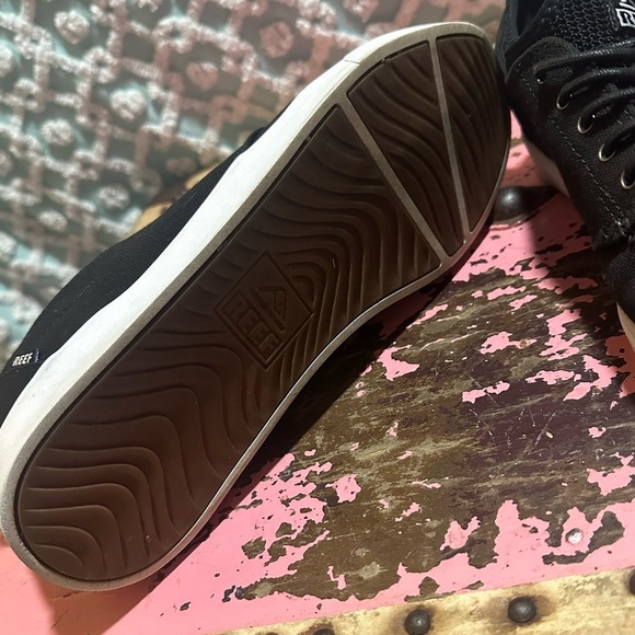 REEF Men’s Black Casual Sneaker Sz 11.5 - like new - Picture 7 of 7